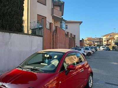 Usata Fiat 500C 69 CV (50 kW) 2012 Rosso Cabrio