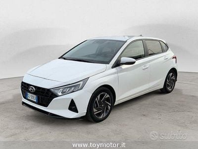 Usata Hyundai i20 82 CV (60 kW) 2022 Bianco Berlina