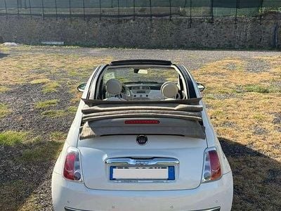 Usata Fiat 500 Pop Star 69 CV (50 kW) 2013 Bianco Cabrio