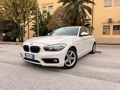Usata BMW 116 Efficient Dynamics 116 CV (85 kW) 2015 Bianco Utilitaria