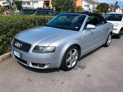 Usata Audi A4 Cabriolet 163 CV (119 kW) 2005 Grigio Cabrio