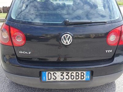 Usata VW Golf VI 101 CV (74 kW) 2008 Nero Utilitaria