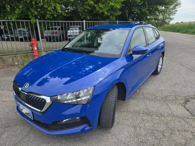 Brugt Skoda Scala Ambition 90 HK (66 kW) 2020 Blå Hatchback