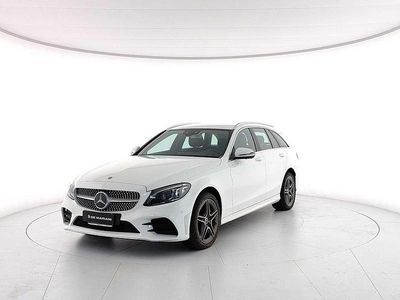 Begagnad Mercedes C220 Premium 194 HK (142 kW) 2020 Vit Kombi