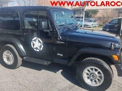 Usata Jeep Wrangler Sport 143 CV (105 kW) 2006 Nero pastello SUV
