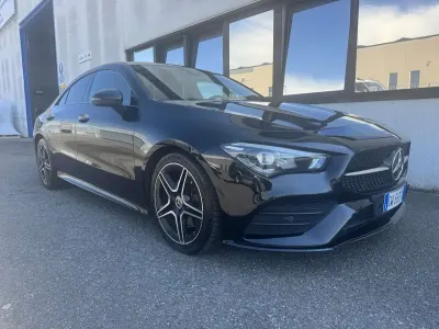 Usata Mercedes CLA200 Premium 150 CV (110 kW) 2021 Nero ossidiana Berlina