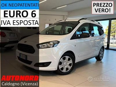 Usata Ford Tourneo Courier 75 CV (55 kW) 2017 Bianco Monovolume