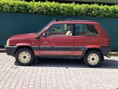 Usata Fiat Panda 50 CV (36 kW) 1987 Rosso Utilitaria