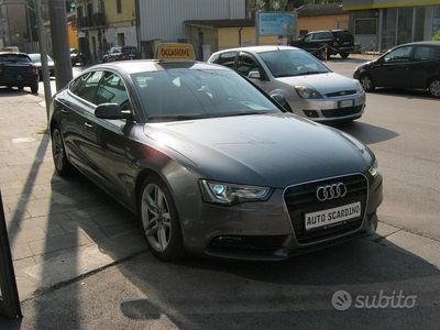 Usata Audi A5 Sportback S-Line 177 CV (130 kW) 2014 Grigio Utilitaria