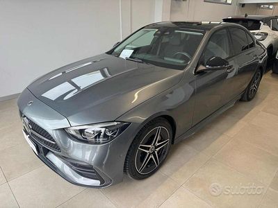 Usata Mercedes C220 Advanced Plus 200 CV (147 kW) 2024 Grigio Berlina