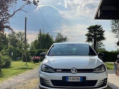 Usata VW Golf VII GTD 184 CV (135 kW) 2016 Bianco Berlina