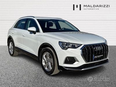 Usata Audi Q3 Advanced 150 CV (110 kW) 2019 Bianco SUV