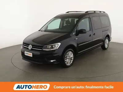 Usata VW Caddy Maxi Trendline 102 CV (75 kW) 2020 Nero Monovolume