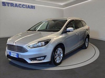 Usata Ford Focus Titanium S 120 CV (88 kW) 2018 Argento metallizzato Station wagon