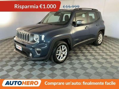 Usata Jeep Renegade Limited 131 CV (96 kW) 2021 Blu/azzurro SUV