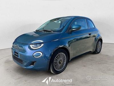 Usata Fiat 500e Icon 86 kW (118 CV) 2021 Blu Berlina