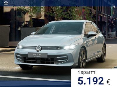 Nuova VW Golf VIII Edition 204 CV (150 kW) 2025 Crystal ice blue metallizzato Berlina