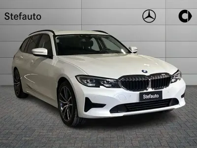 Usata BMW 316 Advantage 122 CV (89 kW) 2022 Bianco Station wagon