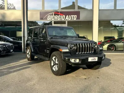 Usata Jeep Wrangler Sahara 272 CV (200 kW) 2019 Grigio SUV