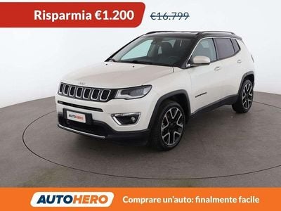 Usata Jeep Compass Limited 140 CV (102 kW) 2019 Bianco SUV