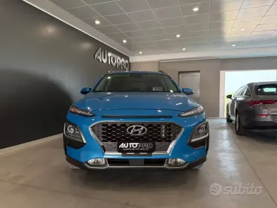 Usata Hyundai Kona 136 CV (100 kW) 2020 Blu/azzurro SUV