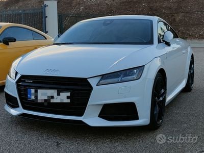 Usata Audi TT S-Line 230 CV (169 kW) 2015 Bianco Coupé
