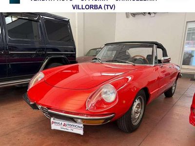 Usata Alfa Romeo Spider Veloce 131 CV (96 kW) 1972 Rosso Cabrio