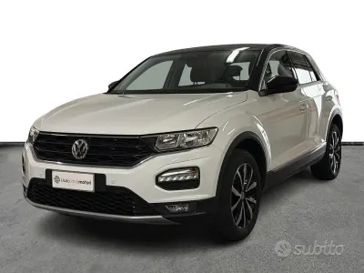 Usata VW T-Roc Advance 116 CV (85 kW) 2019 Bianca SUV
