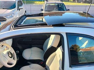 Usata Fiat 500 Lounge 95 CV (69 kW) 2014 Bianco Utilitaria