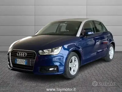 Usata Audi A1 Comfort 90 CV (66 kW) 2016 Blu Utilitaria