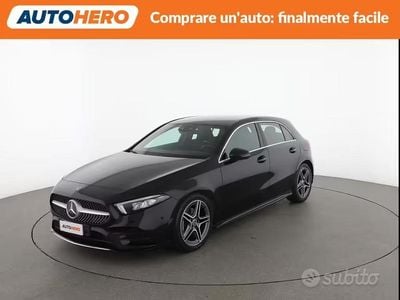 Usata Mercedes A180 Premium 115 CV (84 kW) 2019 Nero Berlina
