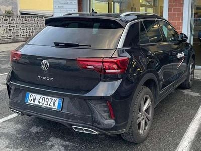 Usata VW T-Roc R-line 116 CV (85 kW) 2024 Nero SUV