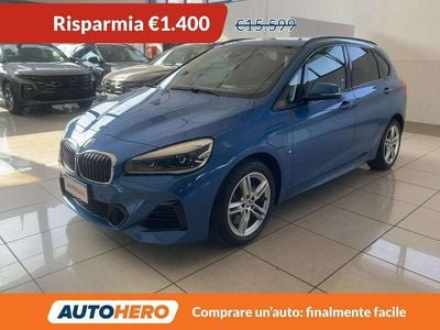 Usata BMW 225 Active Tourer M Sport 136 CV (100 kW) 2019 Blu/azzurro Monovolume