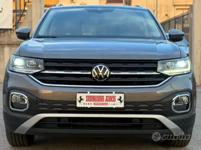 Usata VW T-Cross Advance 110 CV (80 kW) 2021 Grigio SUV
