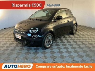 Usata Fiat 500e 86 kW (118 CV) 2023 Nero Utilitaria