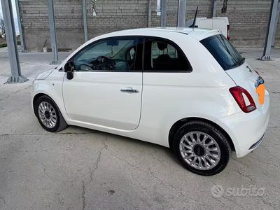 Usata Fiat 500 95 CV (69 kW) 2018 Bianco Berlina