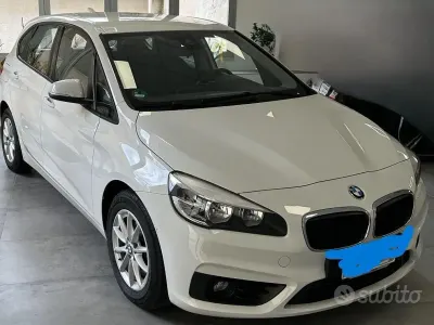 Usata BMW 216 Active Tourer 116 CV (85 kW) 2015 Bianco Monovolume