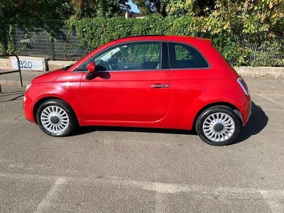 usata Fiat 500 colore rosso