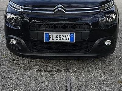Usata Citroën C3 PureTech 82 CV (60 kW) 2017 Nero Berlina