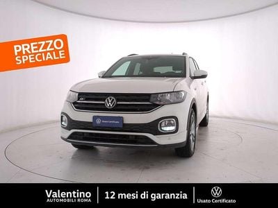 Usata VW T-Cross R-line 95 CV (69 kW) 2022 Bianco SUV