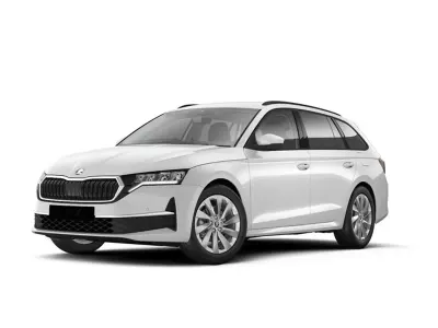 Nuova Skoda Octavia Executive 150 CV (110 kW) 2026 Bianco luna metallizzato Station wagon