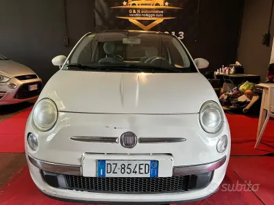 Usata Fiat 500 Lounge 69 CV (50 kW) 2010 Bianco Berlina
