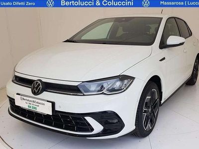 Nuova VW Polo R-line 95 CV (69 kW) 2025 Bianco pastello Berlina