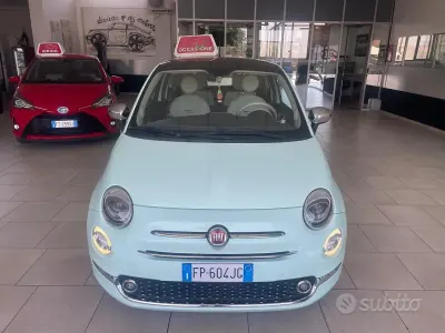 Usata Fiat 500 Lounge 69 CV (50 kW) 2016 Verde Berlina