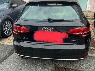 Usata Audi A3 150 CV (110 kW) 2016 Nero Berlina