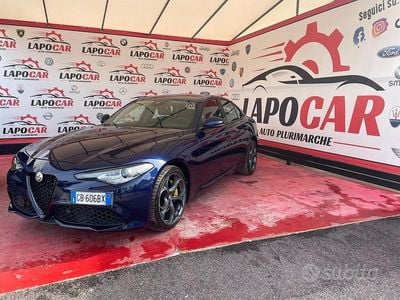 Usata Alfa Romeo Giulia Veloce 280 CV (205 kW) 2020 Blu Berlina