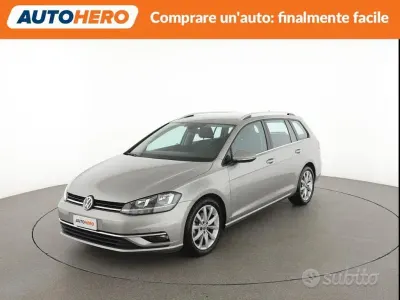 Usata VW Golf VII Highline 116 CV (85 kW) 2017 Grigio Station wagon