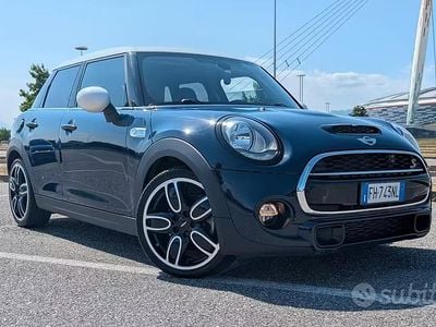 Begagnad Mini Cooper S 2017 Blå Halvkombi