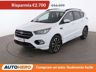 Usata Ford Kuga ST-Line 120 CV (88 kW) 2019 Bianco SUV
