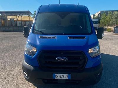 Usata Ford Transit Trend 105 CV (77 kW) 2023 Blu Furgone